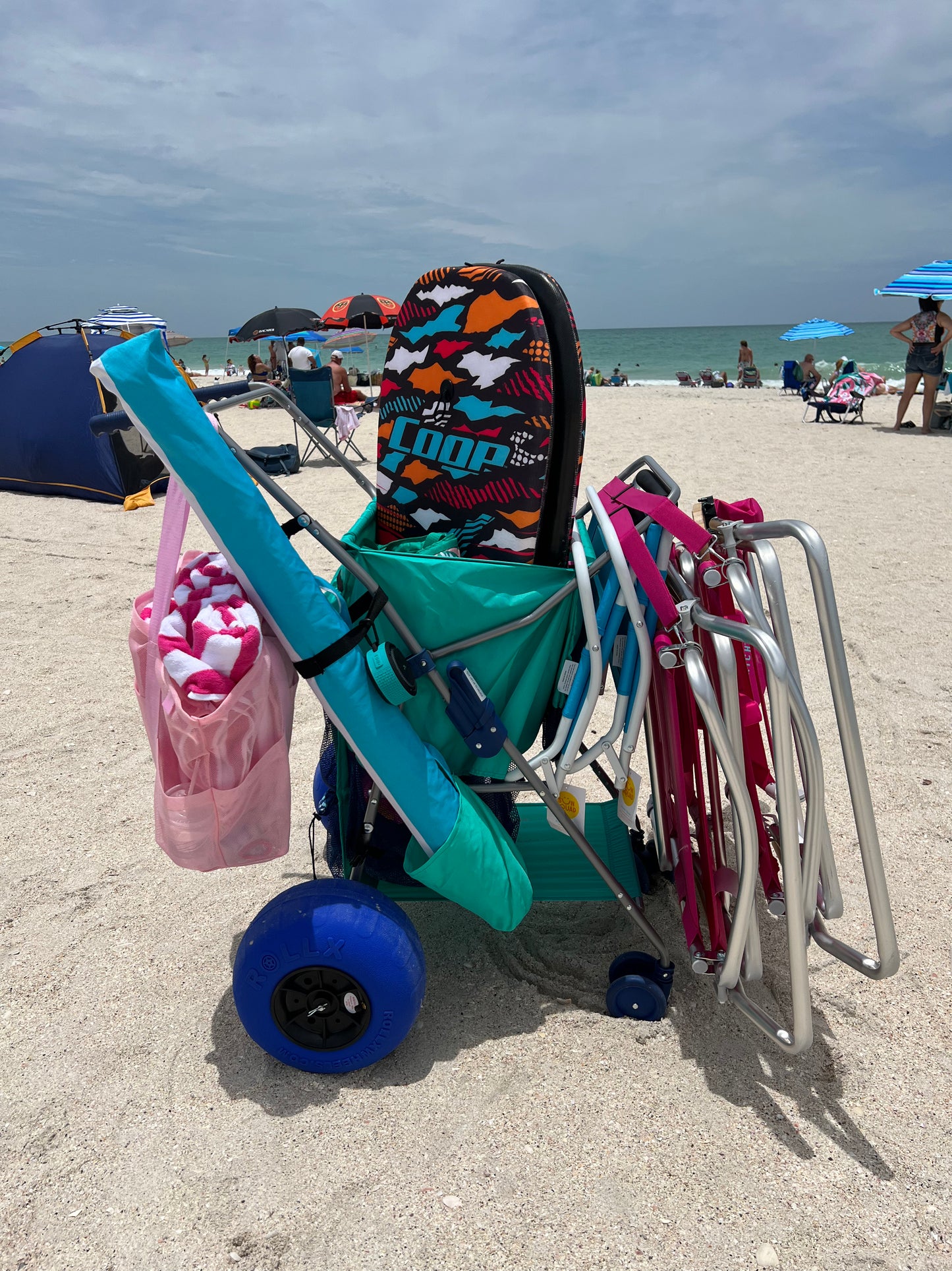 Deluxe Beach Cart Rental